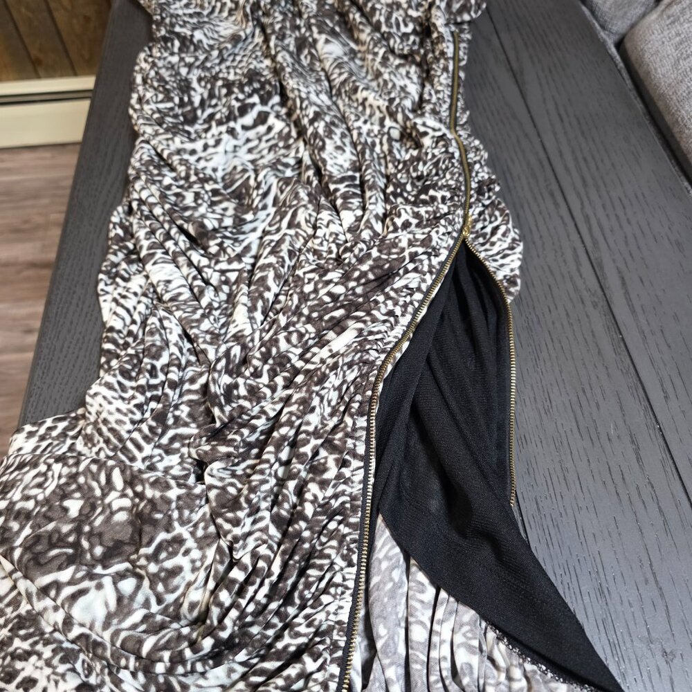 Jennifer Lopez Plus 1x Chaotic Pythonic Ruched Sh… - image 3